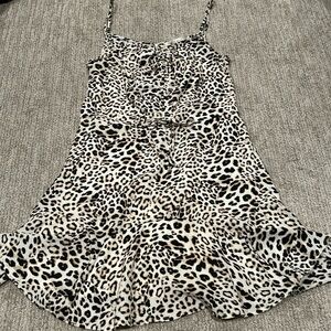 Leopard print dress
